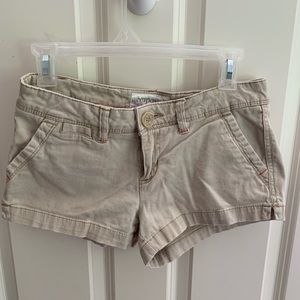 Tan Cotton Aeropostale Shorts